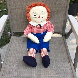 Raggedy Andy doll